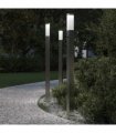 vidaXL Bollard Lights with Sensor 3 pcs 110 cm Stainless Steel IP44