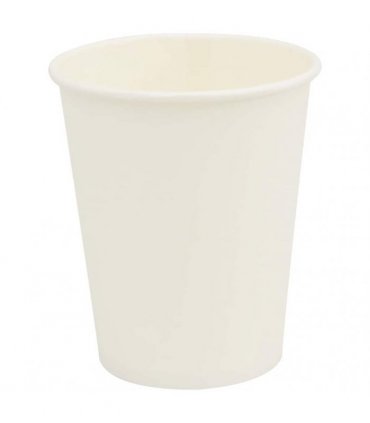 vidaXL Paper Coffee Cups with Lids 1000 pcs 8oz 200ml
