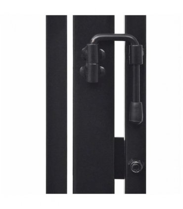 vidaXL Fireplace Fence for Pets Black Steel