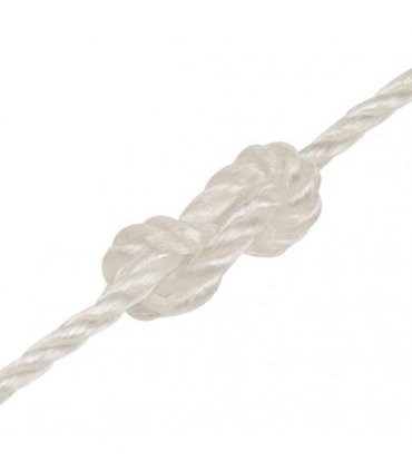vidaXL Work Rope White 8 mm 500 m Polypropylene