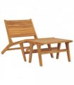 vidaXL Garden Chair | Natural Teak
