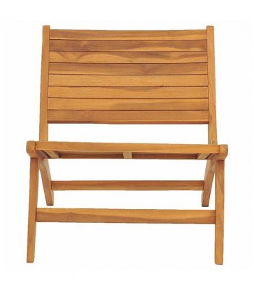 vidaXL Garden Chair | Natural Teak