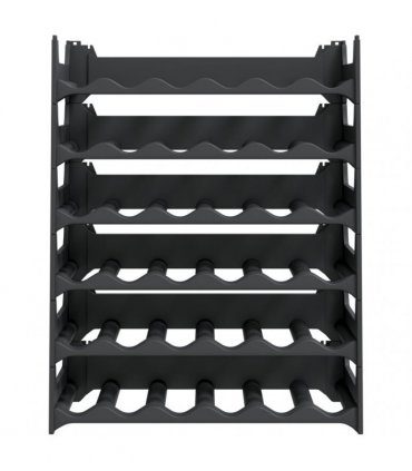 vidaXL Wine Rack for 36 Bottles PP Stackable