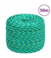 vidaXL Boat Rope Green 6 mm 50 m Polypropylene