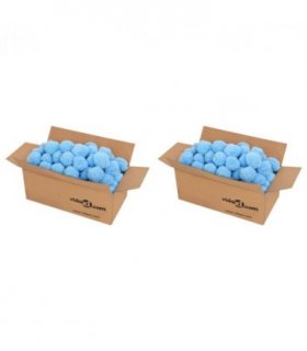 vidaXL Anti Bacteria Pool Filter Balls Blue 1400 g Polyethylene