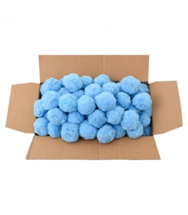 vidaXL Anti Bacteria Pool Filter Balls Blue 1400 g Polyethylene