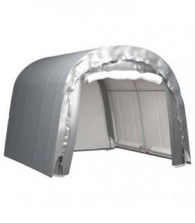 vidaXL Storage Tent 300x300 cm Steel Grey