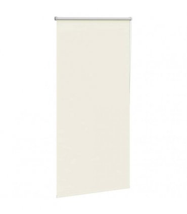 vidaXL Roller Blind Blackout Off White 65x175 cm Fabric Width 60.7 cm Polyester