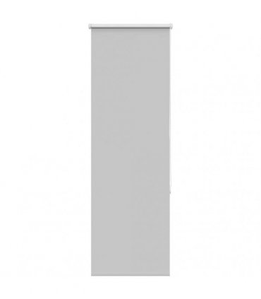 vidaXL Roller Blind Blackout Light Grey 40x175 cm Fabric Width 35.7 cm Polyester