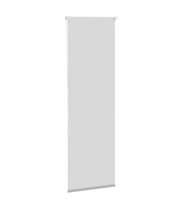 vidaXL Roller Blind Blackout Light Grey 40x175 cm Fabric Width 35.7 cm Polyester