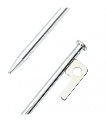 vidaXL Tent Pegs 24 pcs 20 cm 9 mm Galvanised Steel