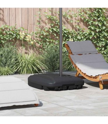 vidaXL Outdoor Umbrella Stand Black