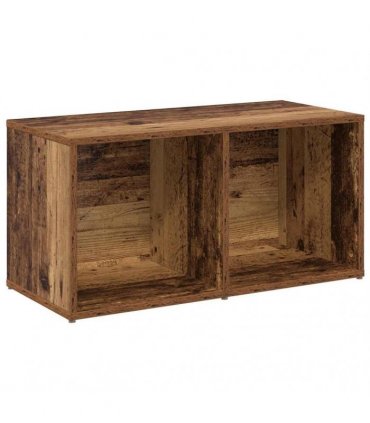 vidaXL TV Cabinet Set 2 pcs Old Wood 72 x 35 x 36.5 cm Engineered Wood