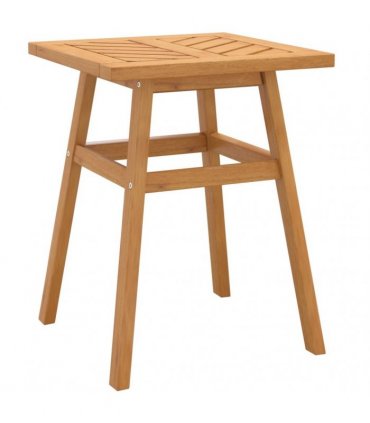 vidaXL Side Table 45x45x60 cm Solid Wood Acacia