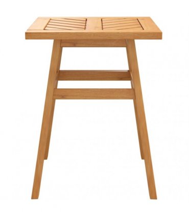 vidaXL Side Table 45x45x60 cm Solid Wood Acacia