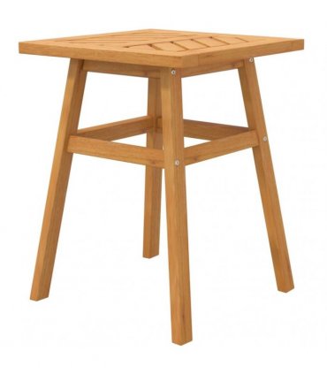 vidaXL Side Table 45x45x60 cm Solid Wood Acacia