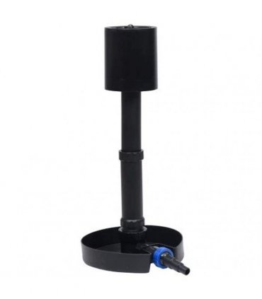 vidaXL Pond Skimmer | Black | PVC | Adjustable | Height-Adjustable