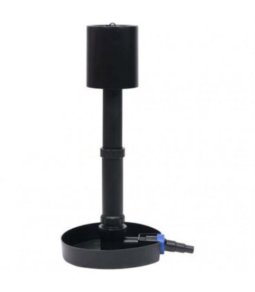 vidaXL Pond Skimmer | Black | PVC | Adjustable | Height-Adjustable