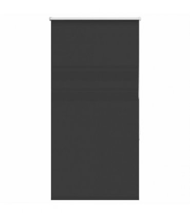 vidaXL Roller Blind Blackout Black 75x175 cm Fabric Width 70.7 cm Polyester