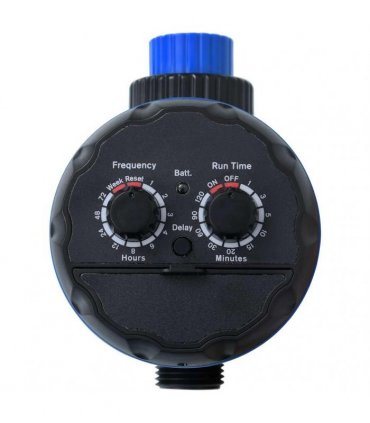 vidaXL Single Outlet Water Timer with Ball Valves