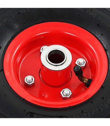 vidaXL Sack Truck Wheels 2 pcs Rubber 3.00-4 (245x82)