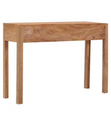 vidaXL Console Table 110x35x75 cm Solid Teak Wood