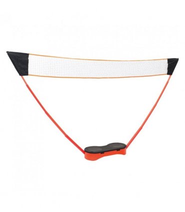 vidaXL Badminton Set with 2 Rackets. Net & Storage Case 292x30x152 cm