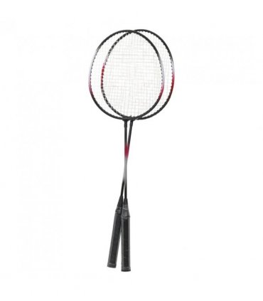 vidaXL Badminton Set with 2 Rackets. Net & Storage Case 292x30x152 cm