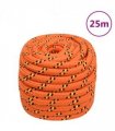 vidaXL Boat Rope Orange 20 mm 25 m Polypropylene