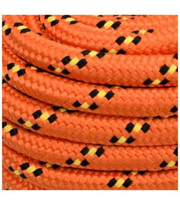 vidaXL Boat Rope Orange 20 mm 25 m Polypropylene