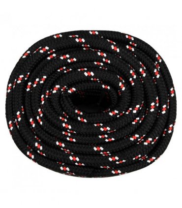 vidaXL Boat Rope Black 20 mm 25 m Polypropylene