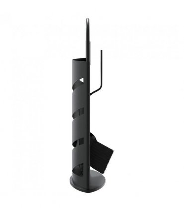 vidaXL 5 Piece Fireplace Tool Set 23x15x66 cm Steel