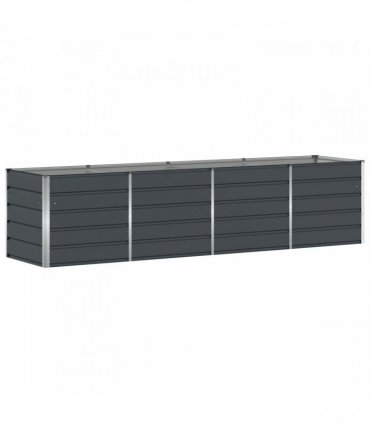 vidaXL Planter Anthracite 320 x 80 x 75 cm Steel