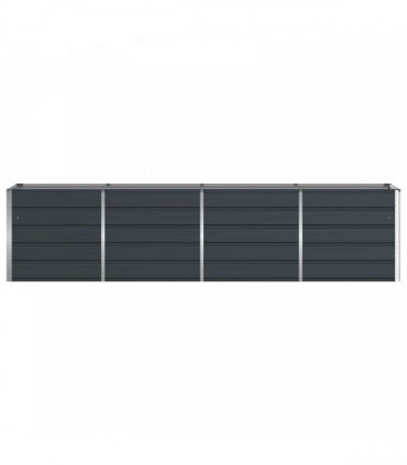 vidaXL Planter Anthracite 320 x 80 x 75 cm Steel