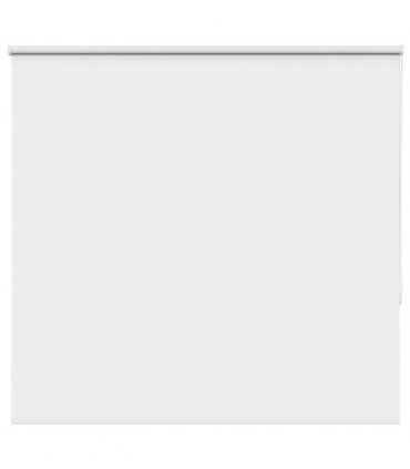 vidaXL Roller Blind Blackout White 150x175 cm Fabric Width 146.6 cm Polyester