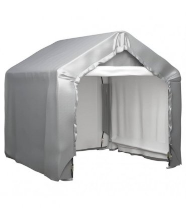 vidaXL Storage Tent Grey 180x180 cm Galvanised Steel