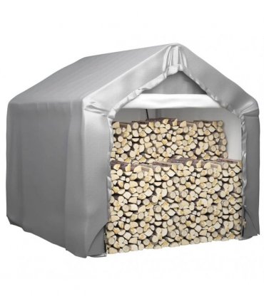 vidaXL Storage Tent Grey 180x180 cm Galvanised Steel