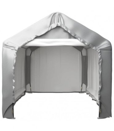 vidaXL Storage Tent Grey 180x180 cm Galvanised Steel