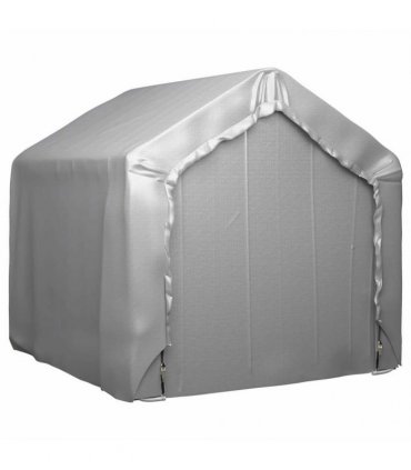 vidaXL Storage Tent Grey 180x180 cm Galvanised Steel