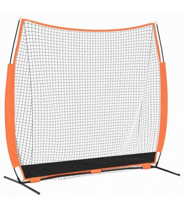 vidaXL Baseball Practice Net Black 250 x 106.5 x 210 cm Polyester