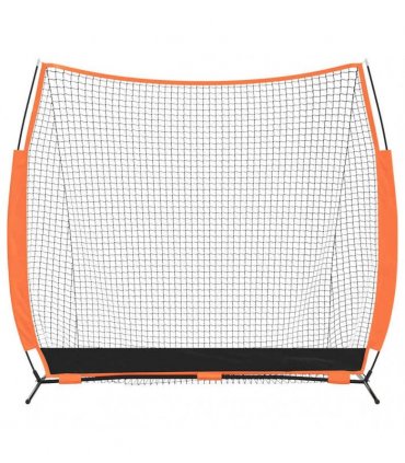 vidaXL Baseball Practice Net Black 250 x 106.5 x 210 cm Polyester