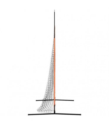 vidaXL Baseball Practice Net Black 250 x 106.5 x 210 cm Polyester
