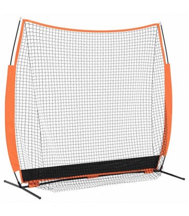 vidaXL Baseball Practice Net Black 250 x 106.5 x 210 cm Polyester