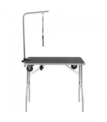 Portable Dog Grooming Table with Castors