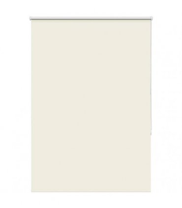 vidaXL Roller Blind Blackout Off White 95x130 cm Fabric Width 90.7 cm Polyester