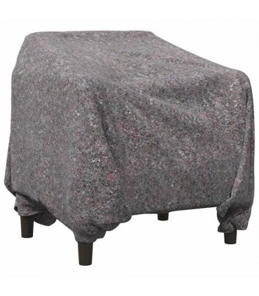 vidaXL Moving Blankets 25 pcs Grey 150 x 200 cm Fabric