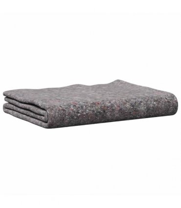 vidaXL Moving Blankets 25 pcs Grey 150 x 200 cm Fabric
