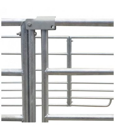 4-Panel Sheep Pen Galvanised Steel 137 x 137 x 92 cm