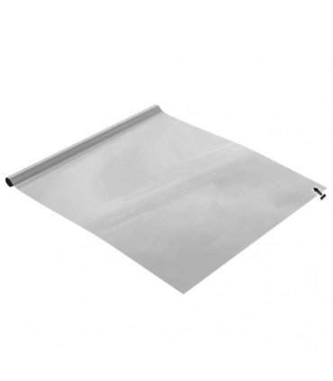 vidaXL Static Reflective Solar Window Film Silver 90 x 500 cm PVC