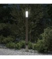 vidaXL Bollard Light with Outlet 110 cm Stainless Steel IP44